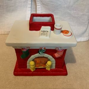 Chimney Pre-Owned Vintage Christmas Tealight Holder